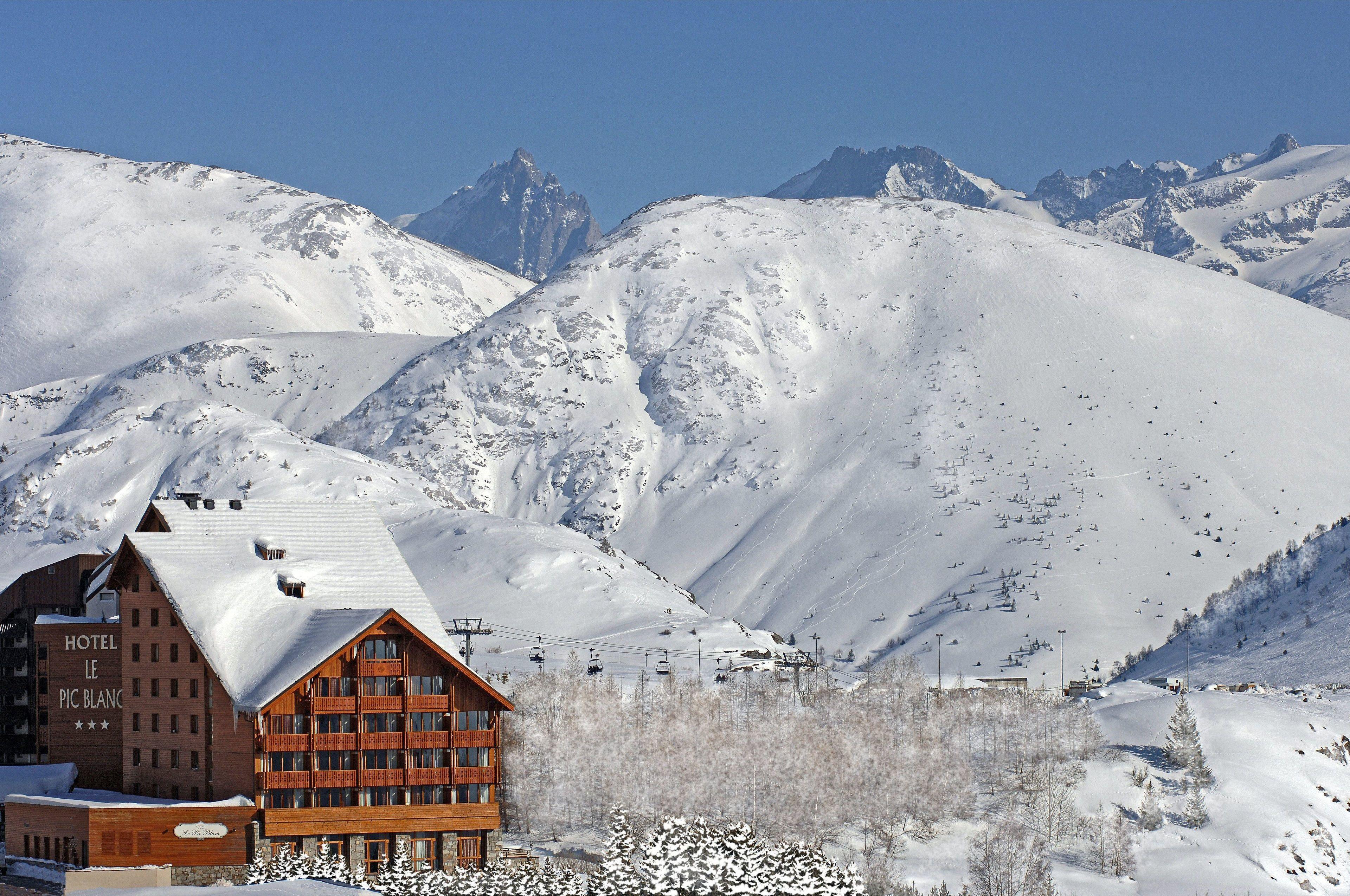 Le Pic Blanc Hotel Alpe d'Huez Luaran gambar